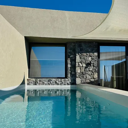 Bevimar With Private Pool And Non Heated Jacuzzi Santorini Island